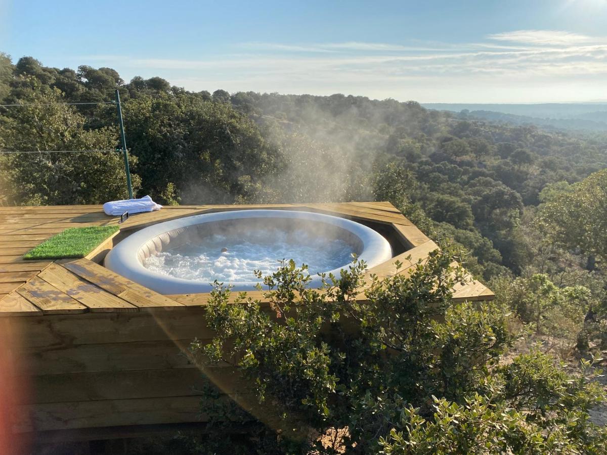 Eco-Lodge En La Reserva Privada Campanarios De Azaba - Proyecto De Conservacion Espeja Εξωτερικό φωτογραφία