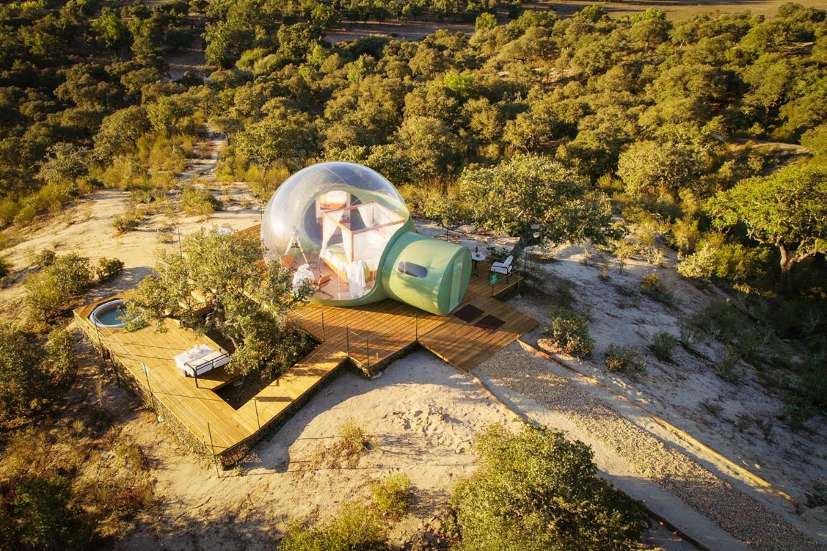 Eco-Lodge En La Reserva Privada Campanarios De Azaba - Proyecto De Conservacion Espeja Εξωτερικό φωτογραφία